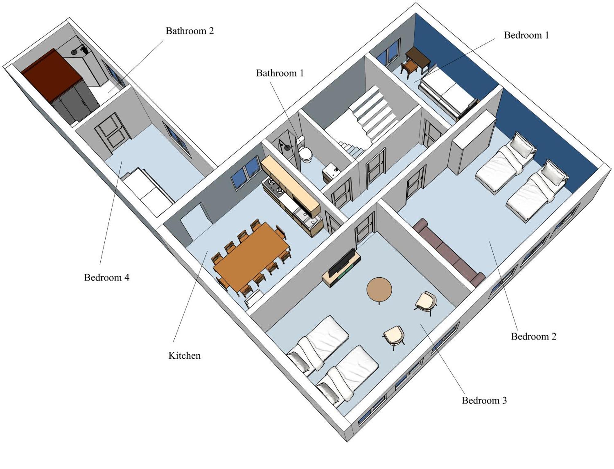 Huge Apartment With Sauna And Free Parking Duisburg Buitenkant foto